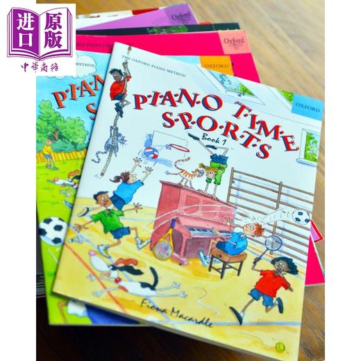 【中商原版】牛津 英国皇家音乐 英皇考级 ABRSM考级 Piano Time系列钢琴教材 Piano Time Sports1 钢琴时间运动1 商品图4