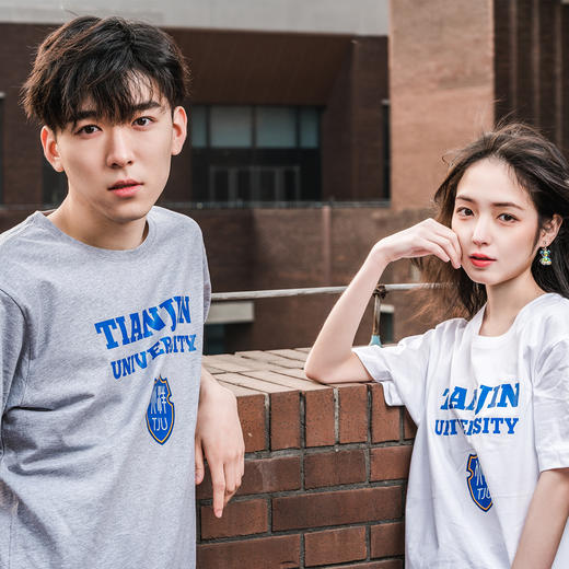 TJU成人圆领全棉恤北洋盾男女同款 商品图3