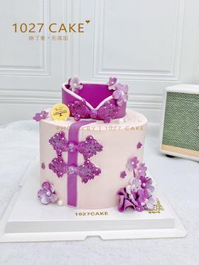 1027CAKE | 翻糖 旗袍 手工制作 优雅款式（颜色可以更改）