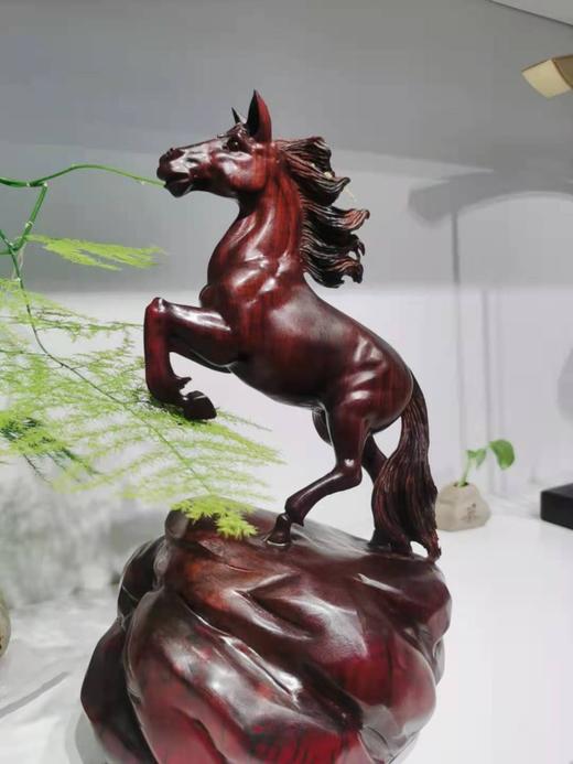 马到成功1°小叶紫檀摆件 商品图0