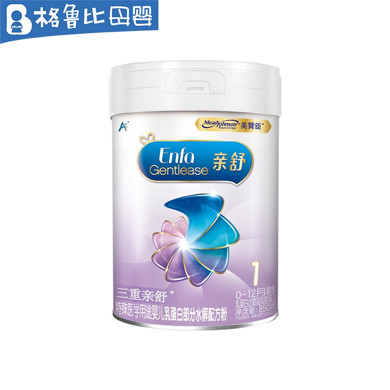 美赞臣亲舒乳蛋白部分水解婴儿配方奶粉1段0-12月龄850克罐装