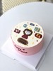 手绘祝福语奶油生日蛋糕 商品缩略图0