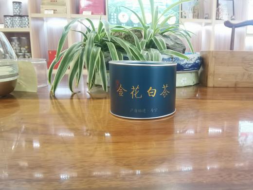 寿宁金花白茶 蓝孔雀 90g/罐 商品图1