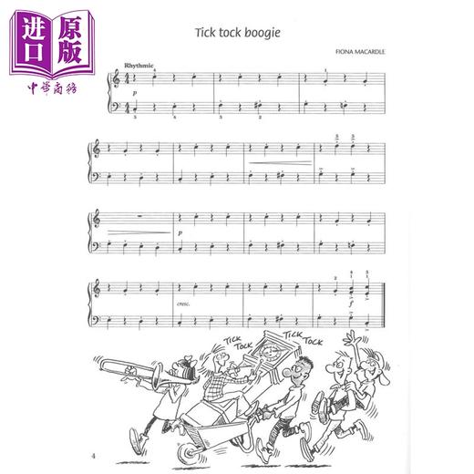 【中商原版】牛津 英国皇家音乐 英皇考级 ABRSM考级 Piano Time系列钢琴教材爵士独奏Jazz第1册 商品图1