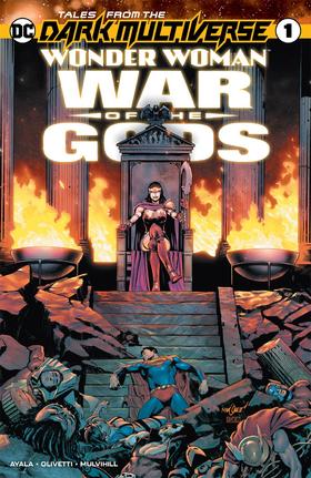黑暗多元宇宙 神奇女侠 战争之神 特刊 Tales From The Dark Multiverse Wonder Woman War Of The Gods（2021）普封