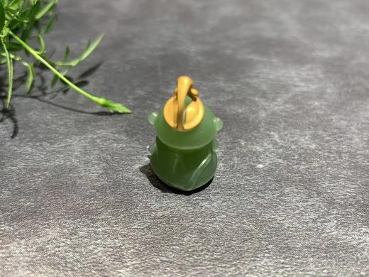 【御珠宫坊】金镶碧玉猴吊坠 商品图3