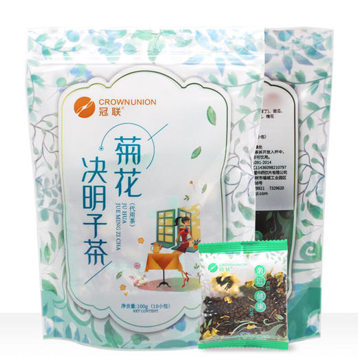 康庆堂菊花决明子100g组合苦丁苦瓜菊花槐花代用花草养生茶 商品图1