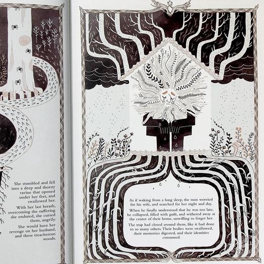 【中商原版】失落的小路(插画师艾美莉·弗雷珊作品）英文原版 The Lost Path 绘本小说 Amelie Flechais 商品图3