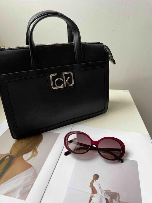 coach 女士复古酒红太阳镜墨镜 商品图0