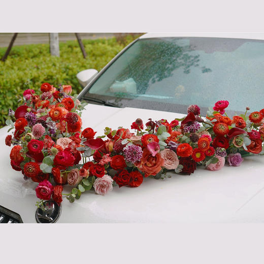 「佳偶天成」-红色系婚车 商品图2