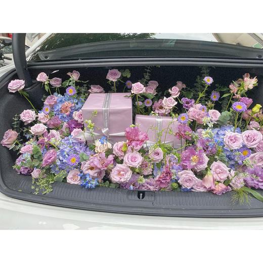 「着迷」-梦幻紫后备箱惊喜布置 商品图1