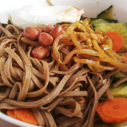 【黑麦荞麦面 健康饮食】粗粮干面条挂面精杂粮低脂黑麦苦荞粮油米面 商品图7