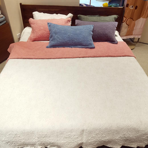 床盖三件套床盖床单床笠 床上用品套件 商品图0