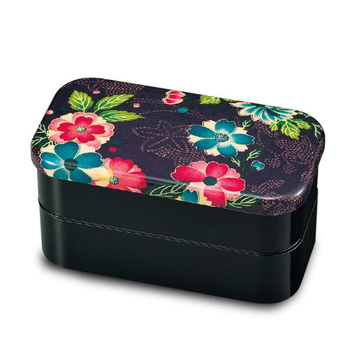 Hakoya便当盒/繁花乐园紫大型52265 商品图0