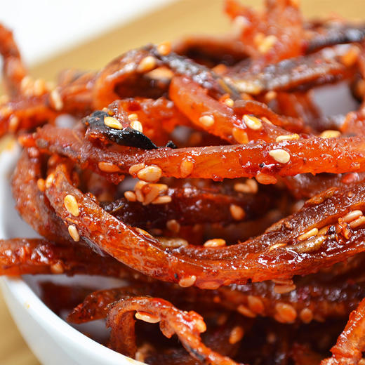 【拍1发3】AG海狸先生香辣鳗鱼丝80g/袋 商品图1