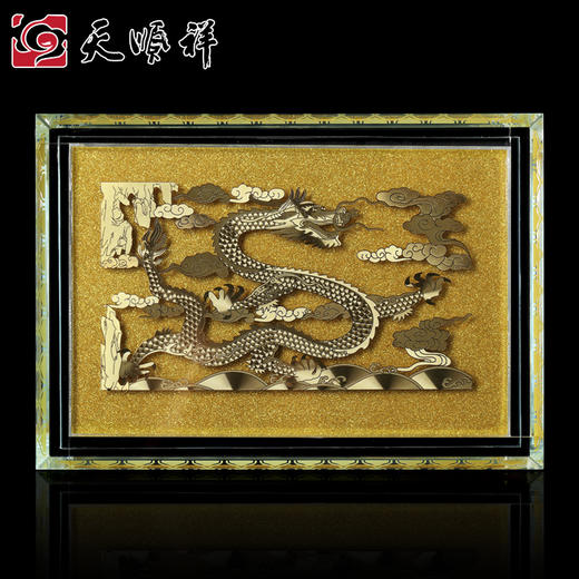 天寿系列-K9水晶棺床（祥龙、祥凤） 商品图0