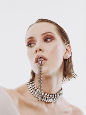 北京仓｜HÉLÈNE ZUBELDIA-Lady Gaga 同款-Palace 项链（锁骨链）［法国设计师］