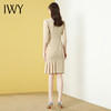 IWY/卡其色七分袖职业装连衣裙时尚气质女神范商务名媛西装OL制服套装Q551 商品缩略图3
