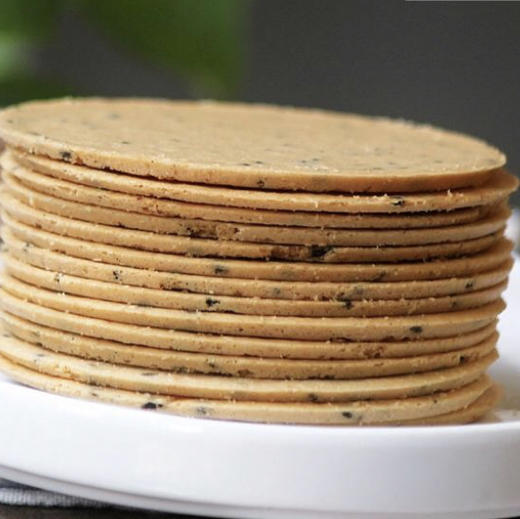 山药杂粮饼 酥脆可口 无添加剂的芝麻香脆饼干 两盒 480克/盒 商品图0