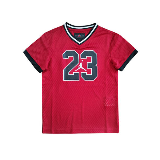 乔丹童衣童装夏男女儿童篮球服透气速干运动T恤JDPS/GS 商品图0