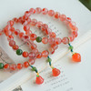 闹闹女巫店7nows|桃梨黑暗鸿运当头冰飘荔枝冻南红手链女糖果色 商品缩略图0
