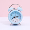 【创意潮语卡通2寸圆形闹钟】双铃金属指针数字闹铃学生家居饰品小台钟 商品缩略图4