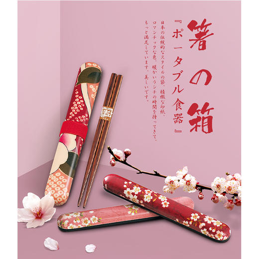 Hakoya繁花乐园紫筷盒53644 商品图1