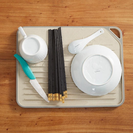 【专柜多样屋】-菜板 水果板 易清洗不易发霉家用厨房谷物纤维双面菜板 双面菜板 商品图2