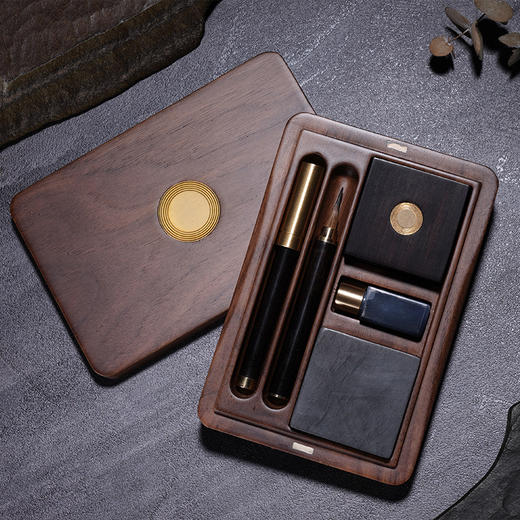 西泠印社 闻墨新型文具套装 可篆刻定制 商品图0