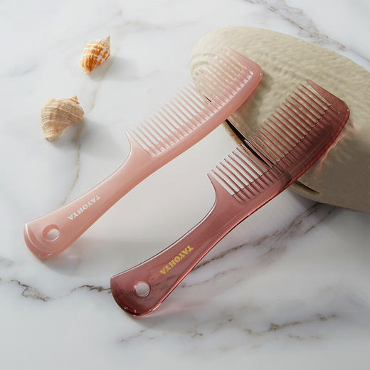 【专柜多样屋】-相伴-有柄扁梳 商品图2