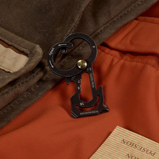 瑞士科技SWISS+TECH 多功能组合工具迷你钥匙扣便携随身edc户外 商品图5