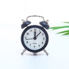 【创意潮语卡通2寸圆形闹钟】双铃金属指针数字闹铃学生家居饰品小台钟 商品缩略图6