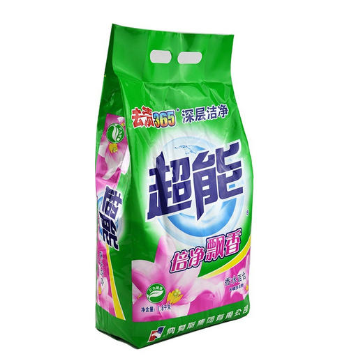 超能1800克去渍洗衣粉飘香无磷 商品图2