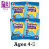 预售 【中商原版】CGP New Ages 4-5 Activity Books 趣味综合知识启蒙练习 颜色+形状+图案+数学+自然拼读+英语书写 4-5岁  商品缩略图0