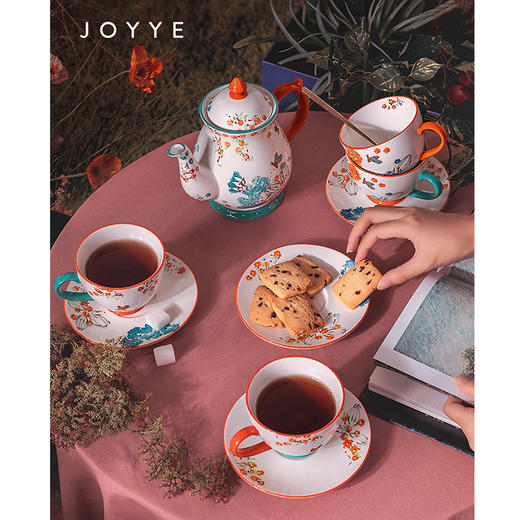JOYYE卓艺套9花园茶具套装TFT0520047 商品图4