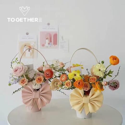 韩式手提盒-春日小花篮 商品图1