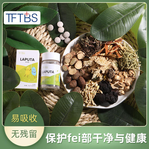 德国TFTBS利沛珠清肺止干咳草本利肺珠LAPUTA利沛珠肺部清道夫 商品图1