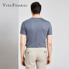 YvesFigarau伊夫·费嘉罗新款夏季男士简约印花舒适透气休闲圆领短袖T恤916867 商品缩略图3