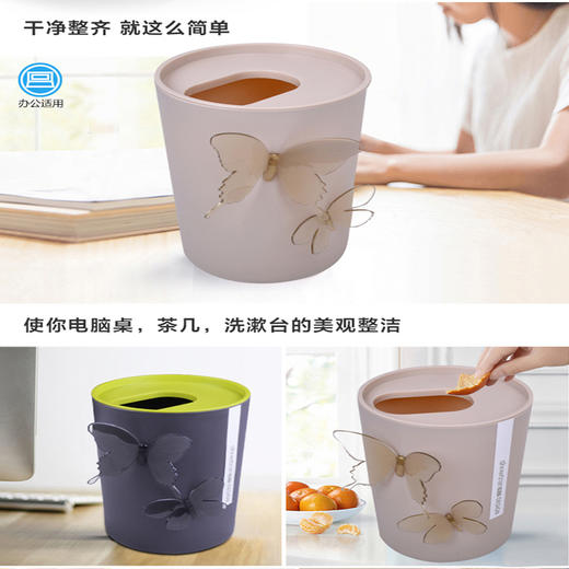 绣川艺术桌面桶/3164 商品图2