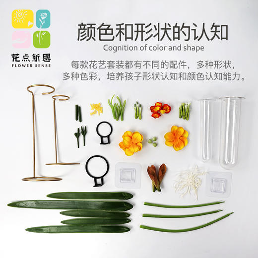 花点新思DIY美的再发现手工制作儿童拼装花卉 商品图2