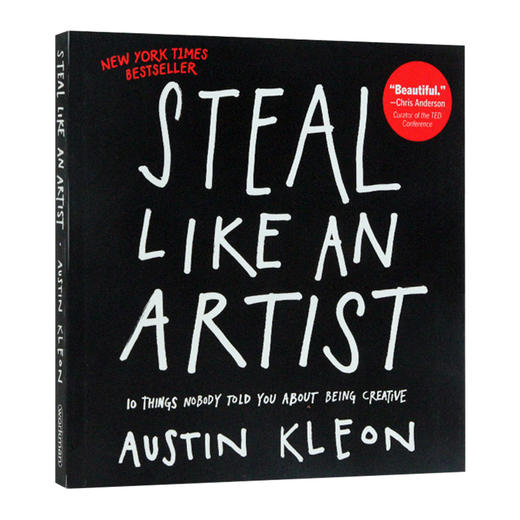 偷师学艺 10个你一定要知道的创意秘籍 英文原版绘本 Steal Like an Artist Austin Kleon 英文版进口原版英语书籍 商品图0