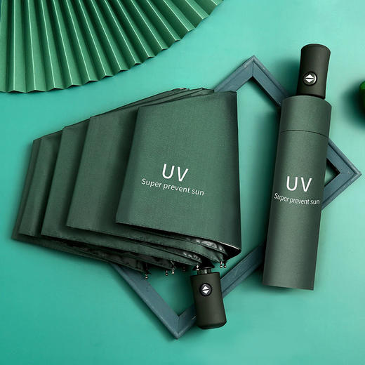 【积分兑换，会员专享福利】【时尚轻巧】ins折叠全自动雨伞女学生居家日用韩版太阳伞晴雨两用遮阳伞 商品图7