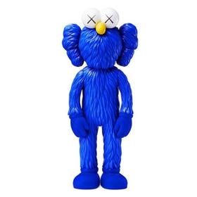KAWS BFF Open Edition Vinyl Figure Blue 潮流公仔 蓝色