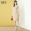 IWY/卡其色七分袖职业装连衣裙时尚气质女神范商务名媛西装OL制服套装Q551 商品缩略图2