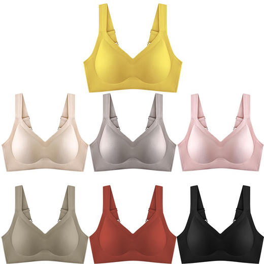 【33号款】华歌尔代工厂升级款加宽肩带无痕内衣  33号款 商品图0