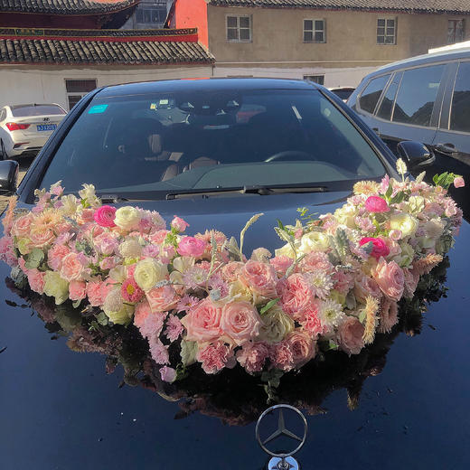 「琴瑟和鸣」-粉色系婚车 商品图0