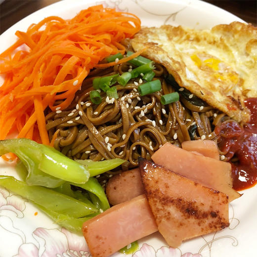 【黑麦荞麦面 健康饮食】粗粮干面条挂面精杂粮低脂黑麦苦荞粮油米面 商品图8