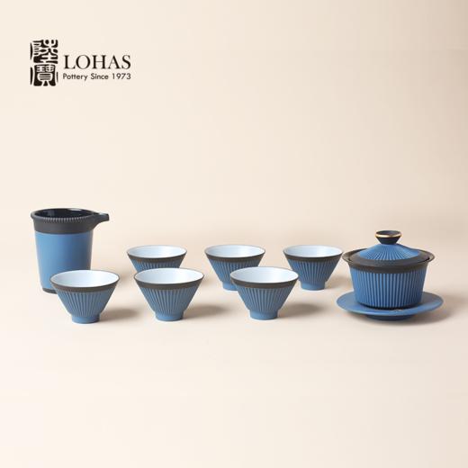 【彼达思】台湾陆宝功夫茶具套组平步青云盖碗茶组一壶六杯带茶海 商品图2