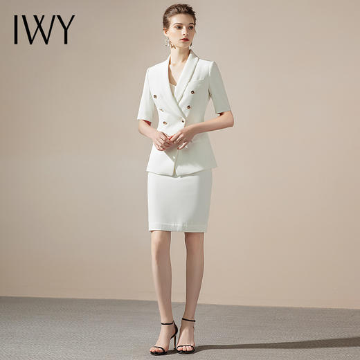IWY/职业通勤西服套裙 CS1247 商品图4