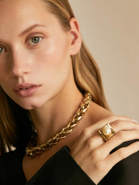 北京仓｜HÉLÈNE ZUBELDIA-Ergo-Chaîne Serpent 项链（锁骨链）［法国设计师］